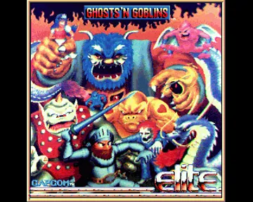 Ghosts 'N' Goblins screen shot title